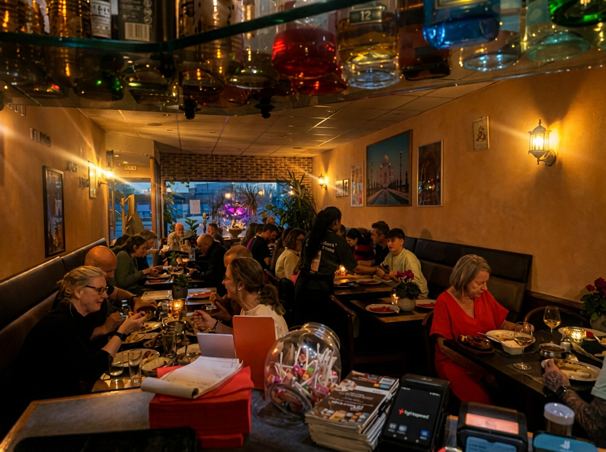 The Indian Rasoi restaurant interior
